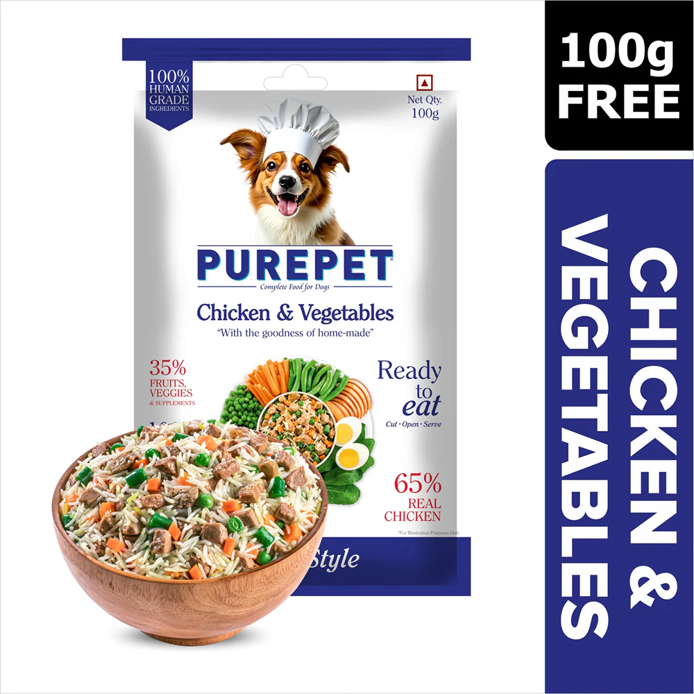 Purepet Chicken and Vegetable Biryani Fresh Food For Dogs - Image 13