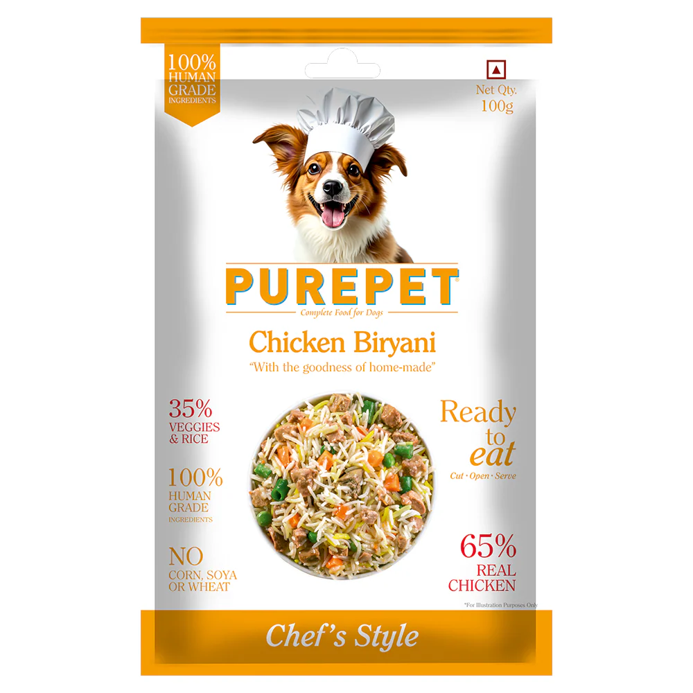 Purepet Chicken Biryani Fresh Food For Dogs - Image 15