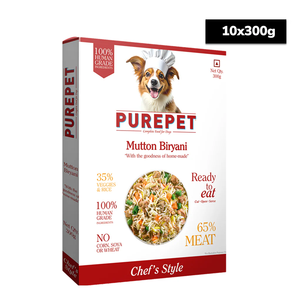 Purepet Mutton Biryani Fresh Food For Dogs - Image 9