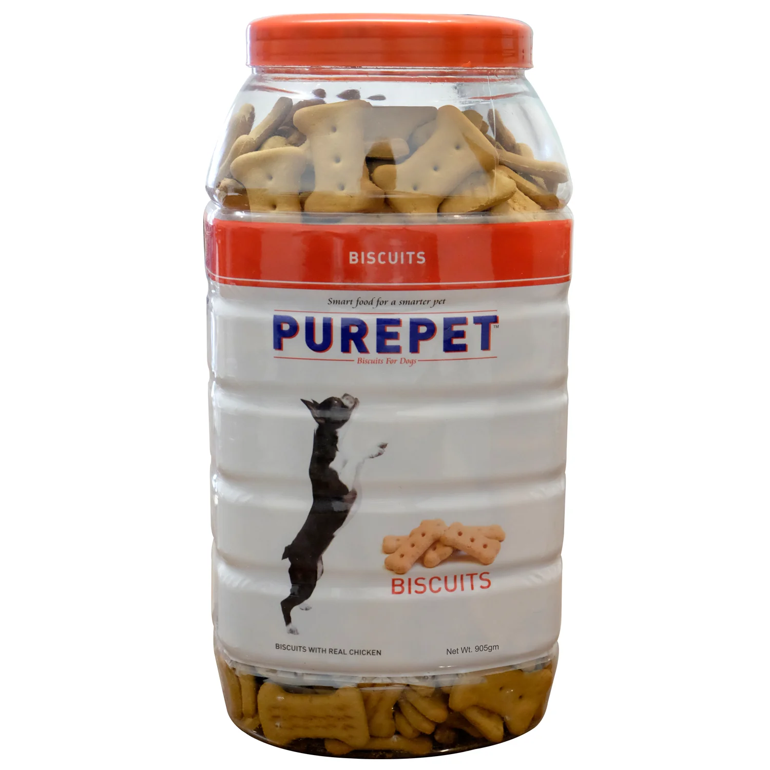 Purepet Chicken Flavour Real Chicken Biscuit Dog Treats - Image 8