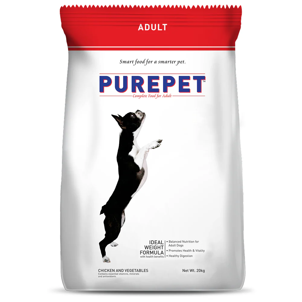 Purepet Chicken & Vegetable Adult Dog Dry Food - Image 14