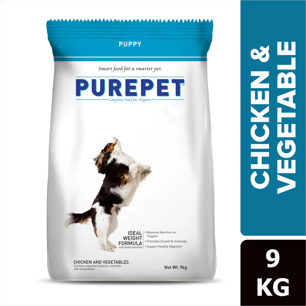 Purepet Chicken & Vegetable Puppy Dog Dry Food - Image 13