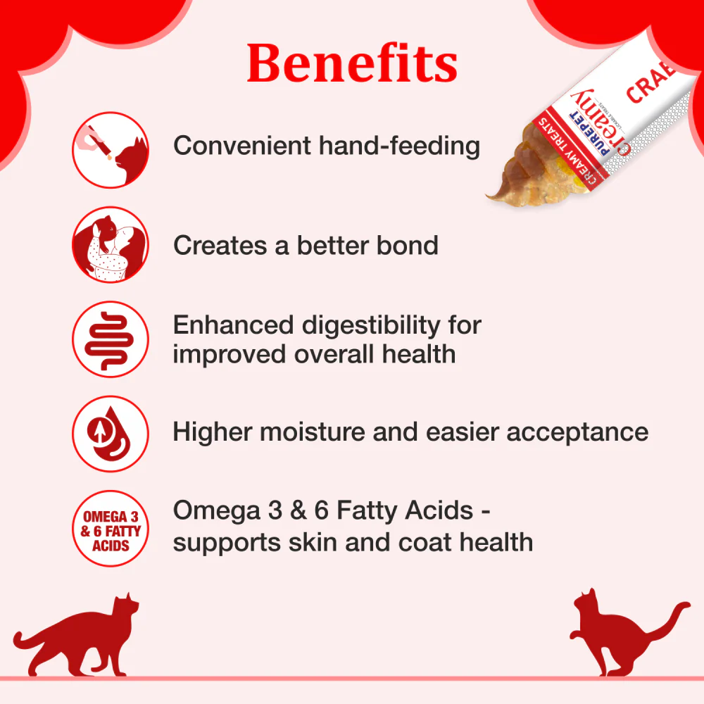 Purepet Crab and Chicken Lickable Creamy Treats for Cats - Image 2