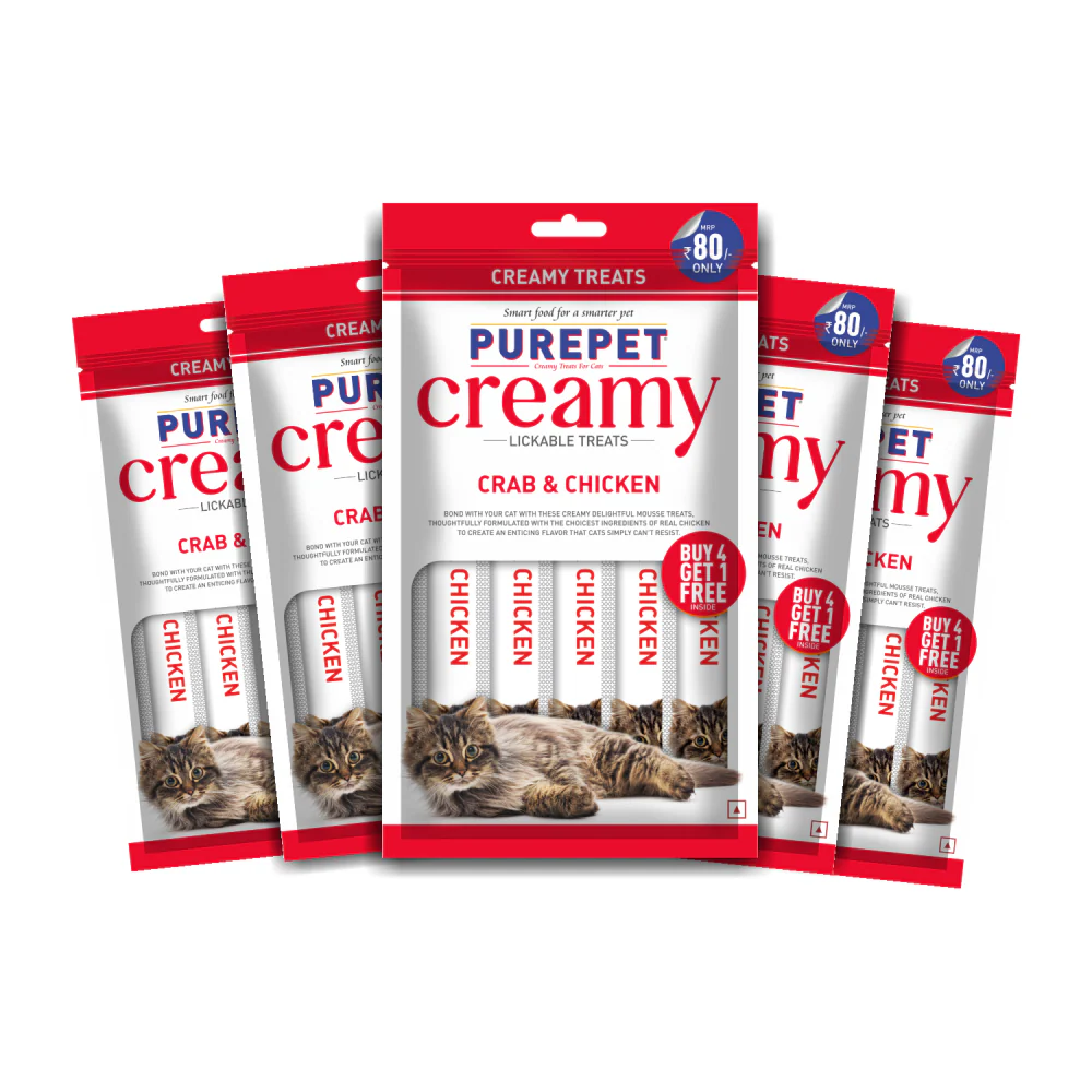 Purepet Crab and Chicken Lickable Creamy Treats for Cats - Image 7