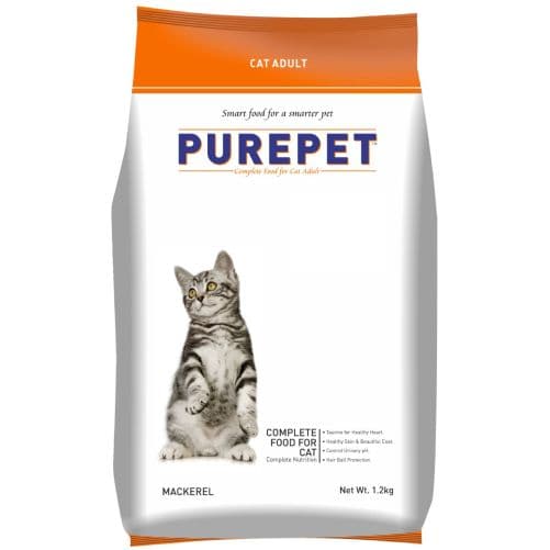 Purepet Mackerel Adult Cat Dry Food - Image 6