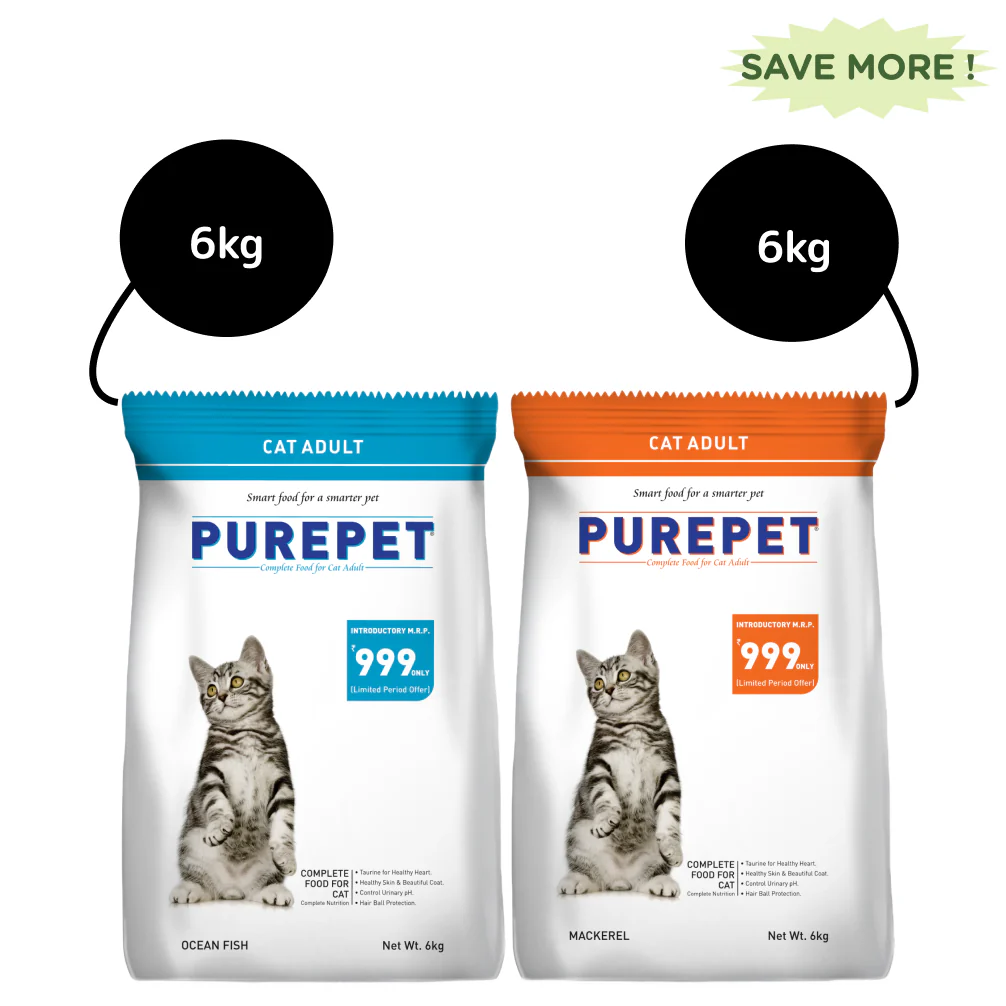 Purepet Mackerel and Ocean Fish Adult Cat Dry Food Combo - Image 13
