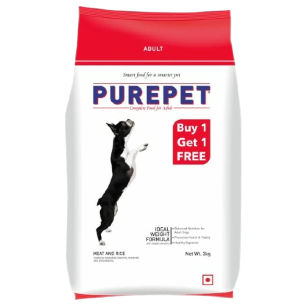 Purepet Meat and Rice Adult Dog Dry Food - Image 8