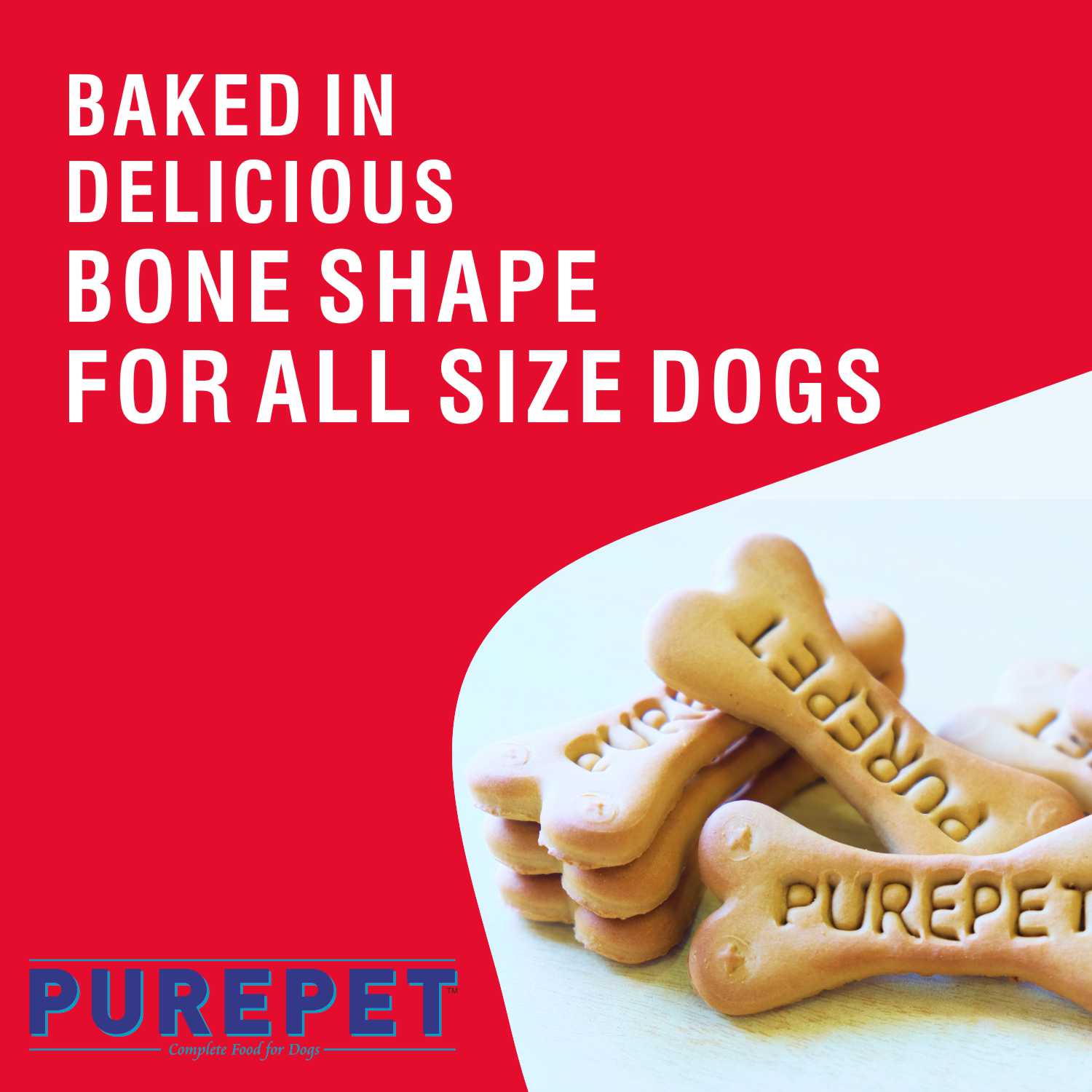 Purepet Milk Flavour Real Chicken Biscuit Dog Treats - Image 5