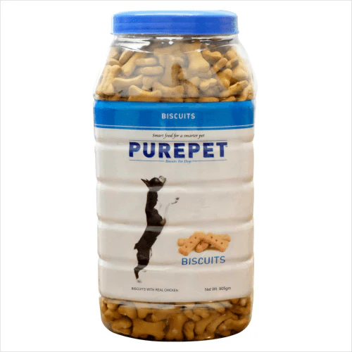 Purepet Milk Flavour Real Chicken Biscuit Dog Treats - Image 9