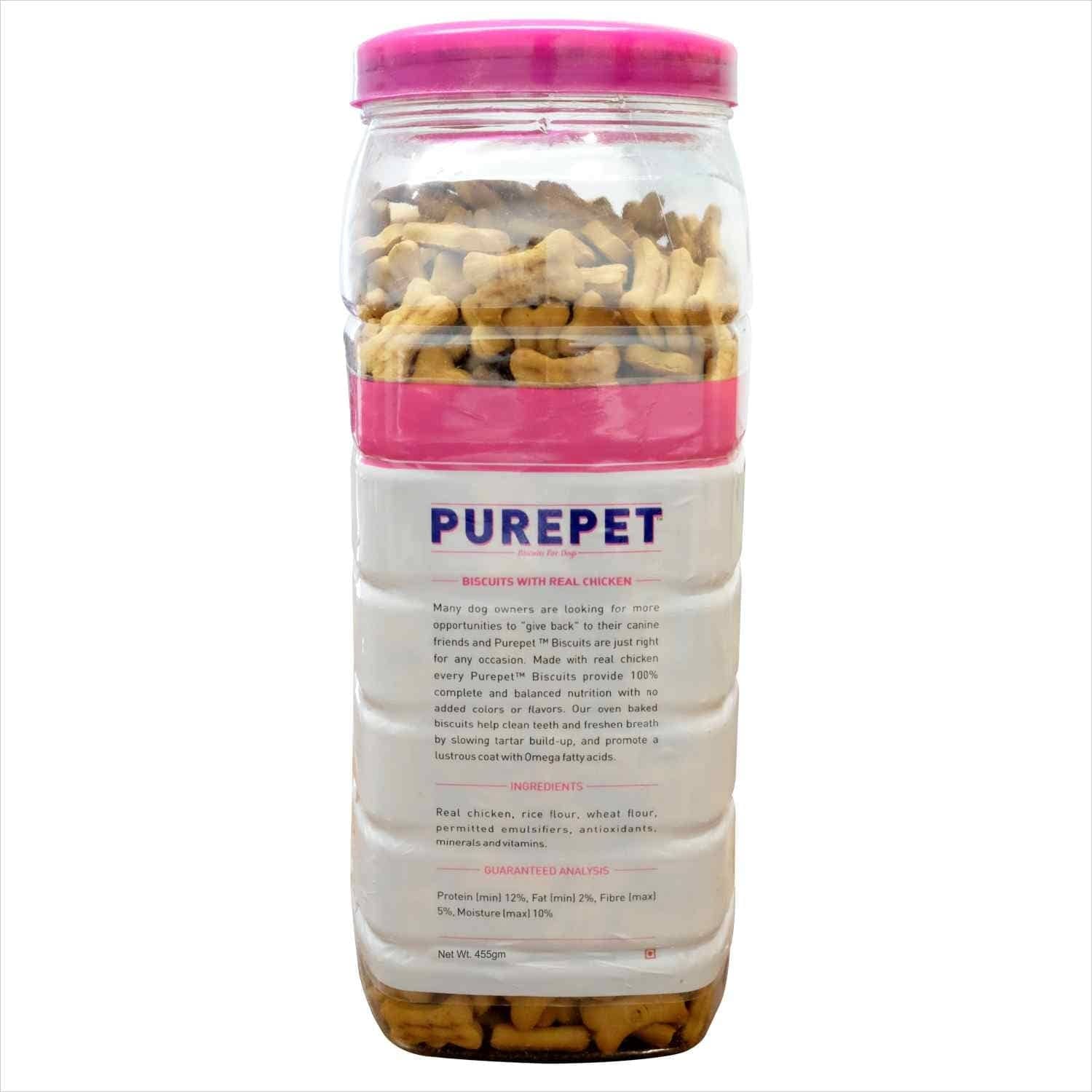 Purepet Mutton Flavour Real Chicken Biscuit Dog Treats - Image 10