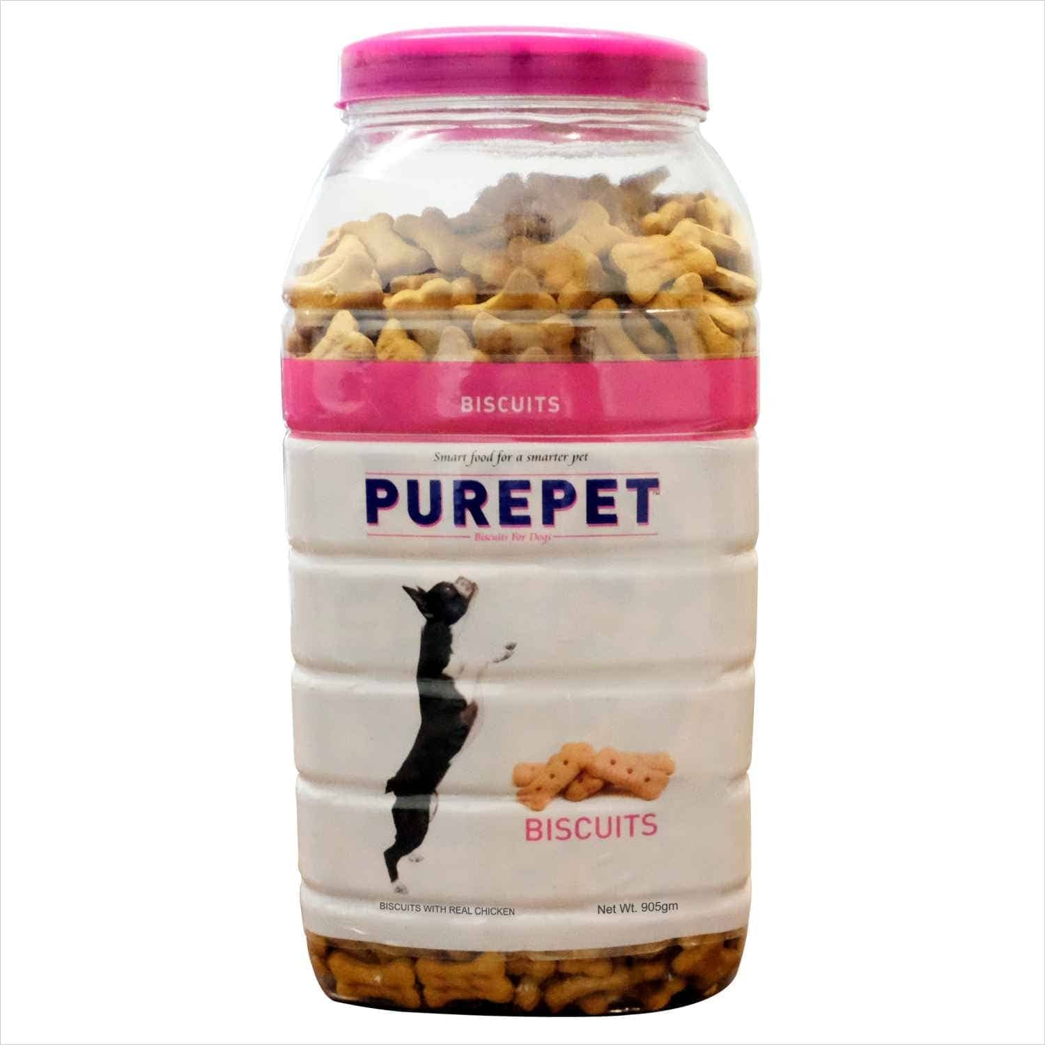 Purepet Mutton Flavour Real Chicken Biscuit Dog Treats - Image 9