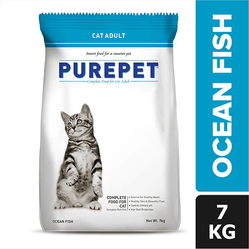 Purepet Ocean Fish Adult Cat Dry Food - Image 11