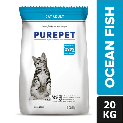 Purepet Ocean Fish Adult Cat Dry Food - Image 7