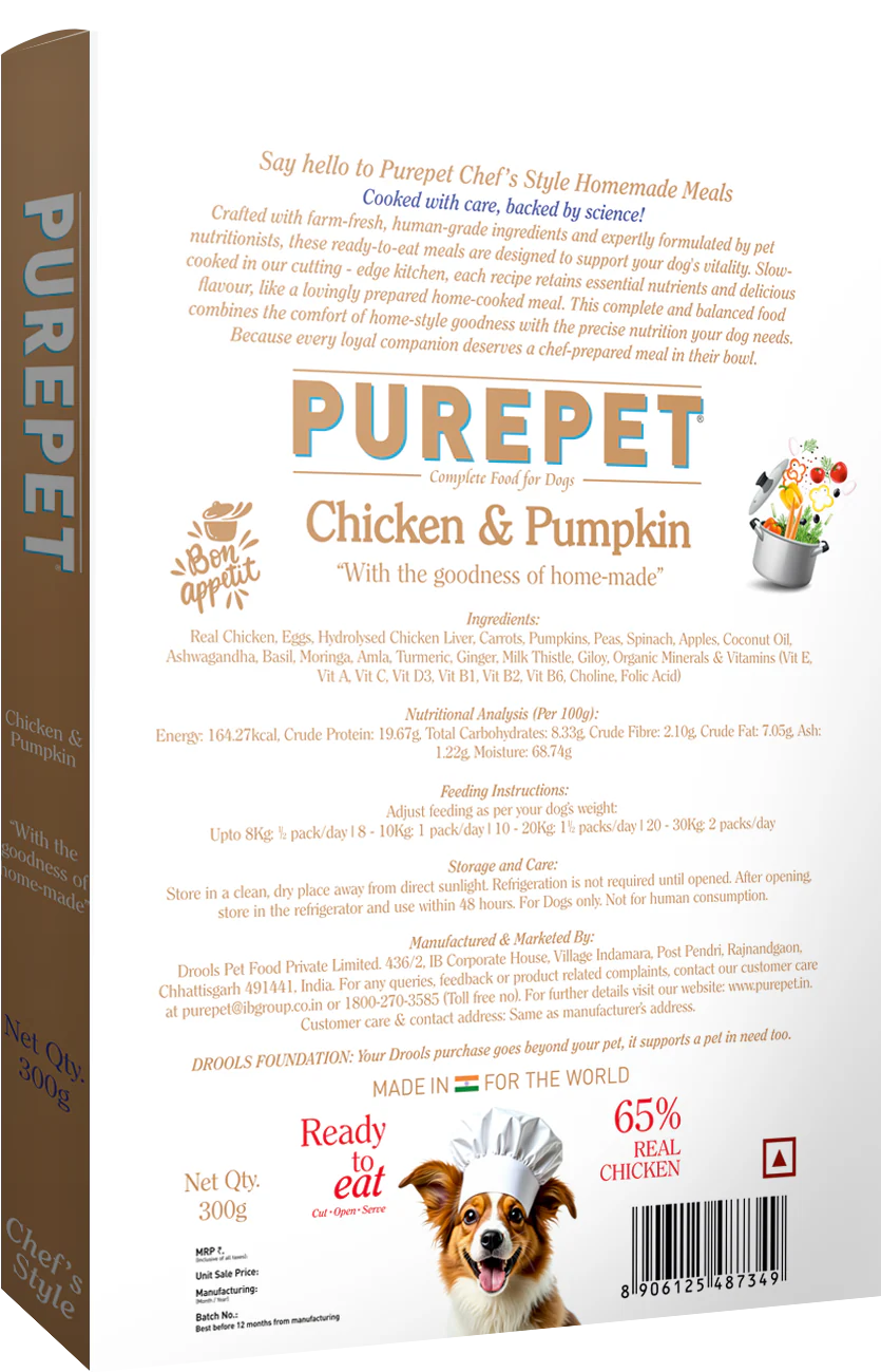 Purepet Chicken and Pumpkin Fresh Food for Dogs - Image 12