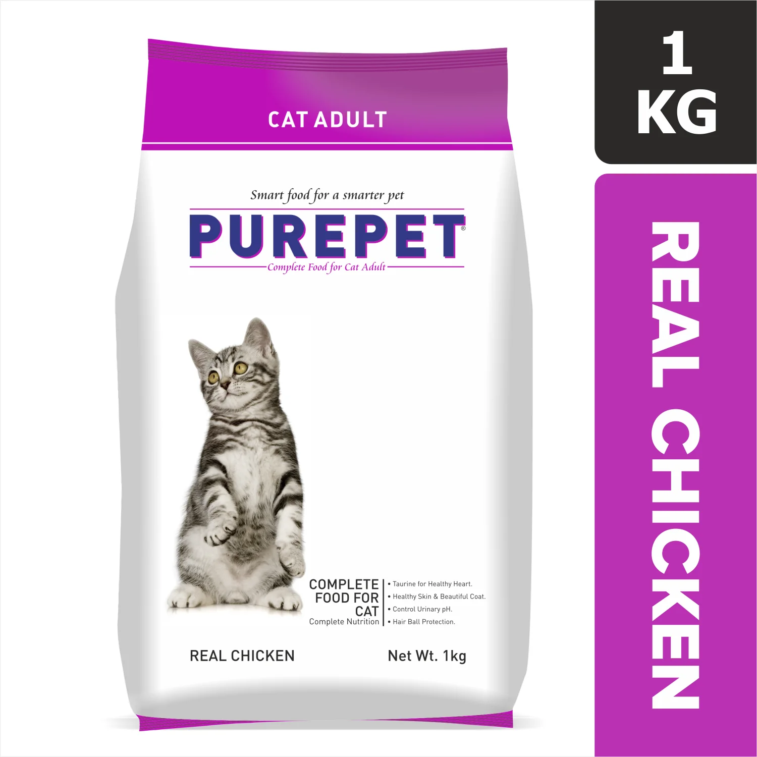 Purepet Real Chicken Adult Dry Cat Food - Image 10