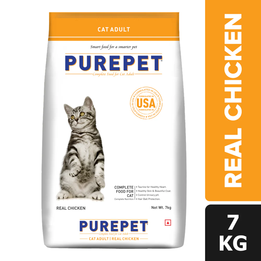 Purepet Real Chicken Adult Dry Cat Food - Image 9
