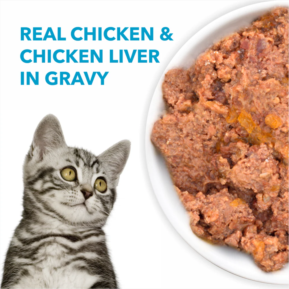 Purepet Real Chicken & Chicken Liver in Gravy Cat Wet Food - Image 9
