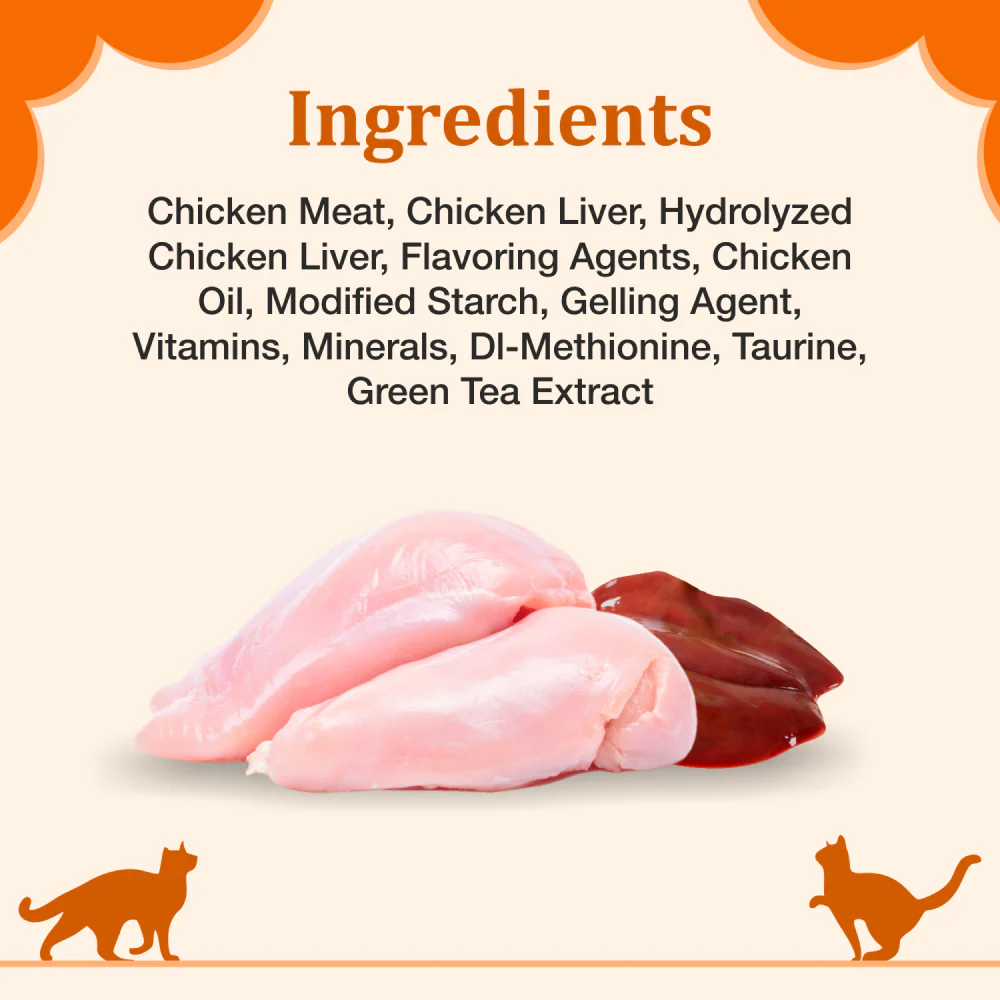 Purepet Real Chicken Lickable Creamy Treats for Cats - Image 5