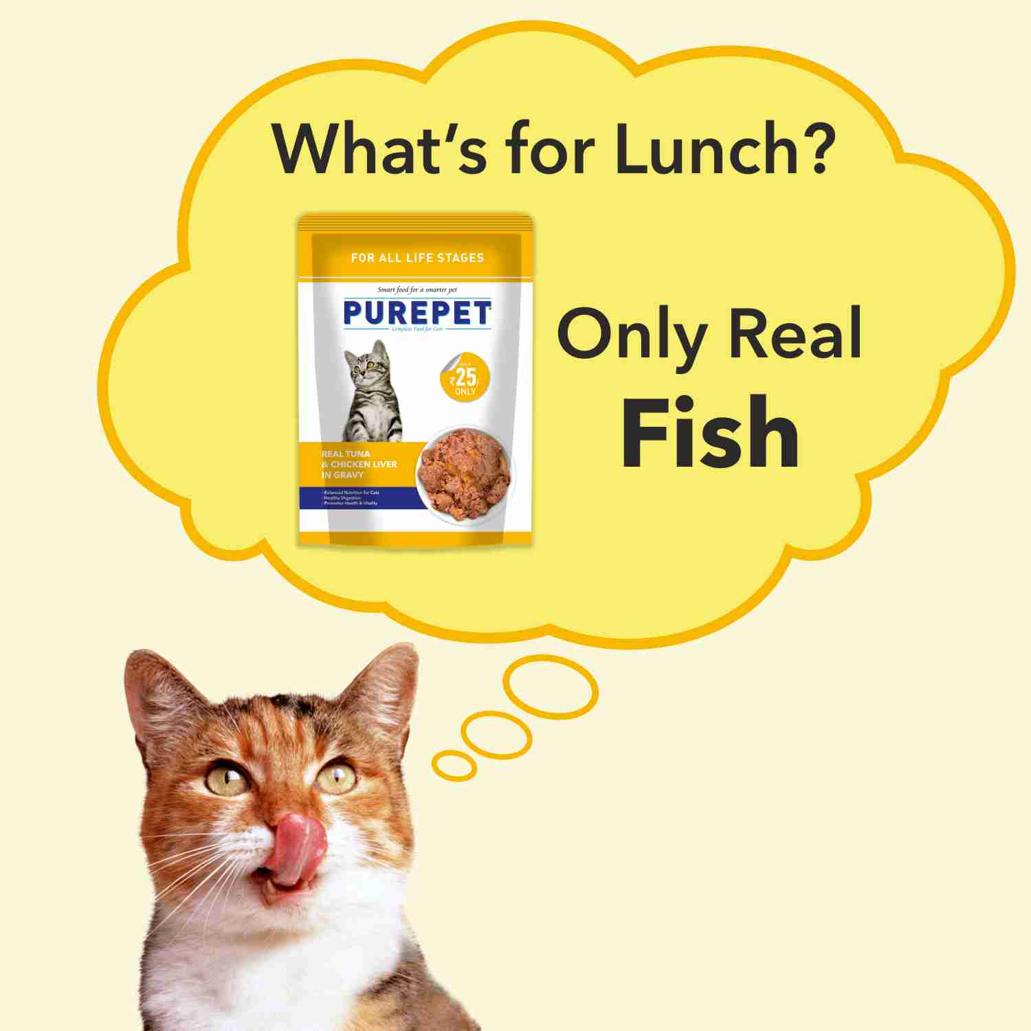 Purepet Real Tuna & Chicken Liver in Gravy Cat Wet Food - Image 3