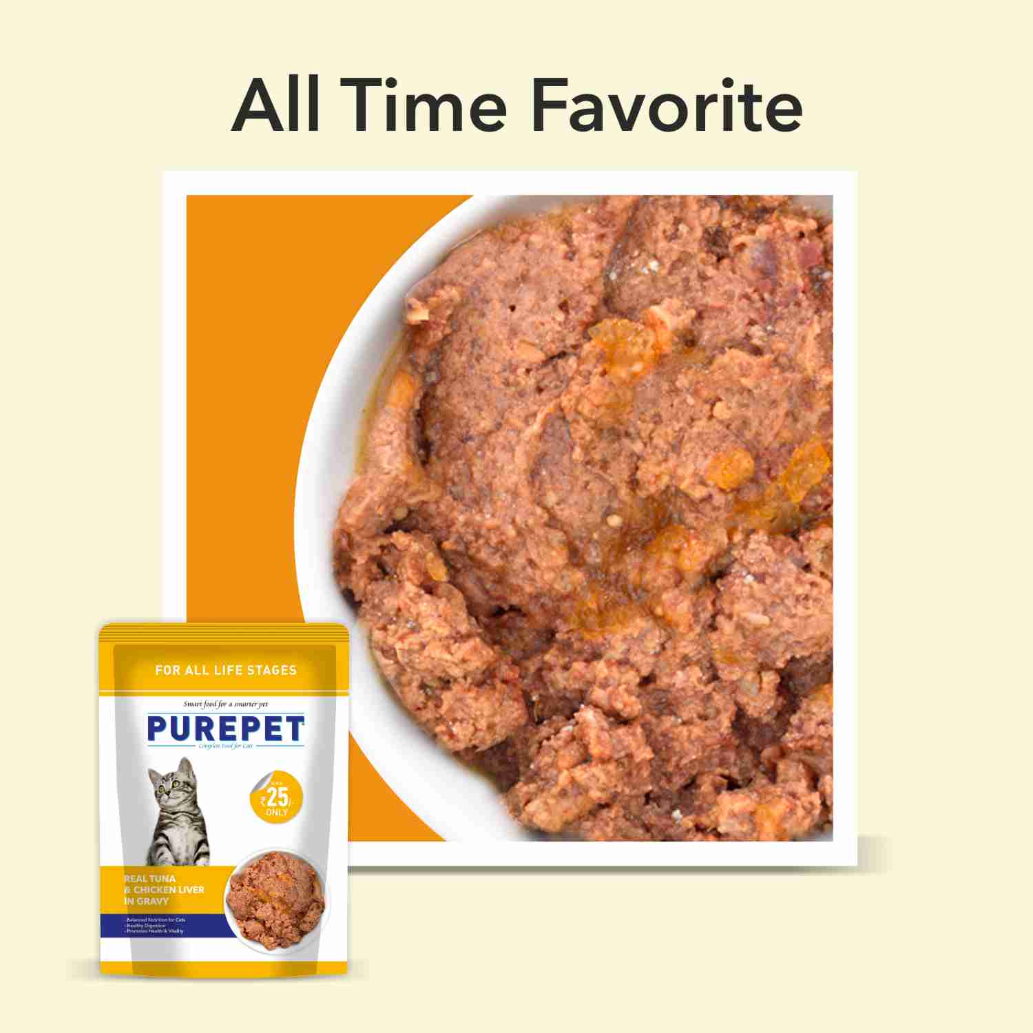 Purepet Real Tuna & Chicken Liver in Gravy Cat Wet Food - Image 5