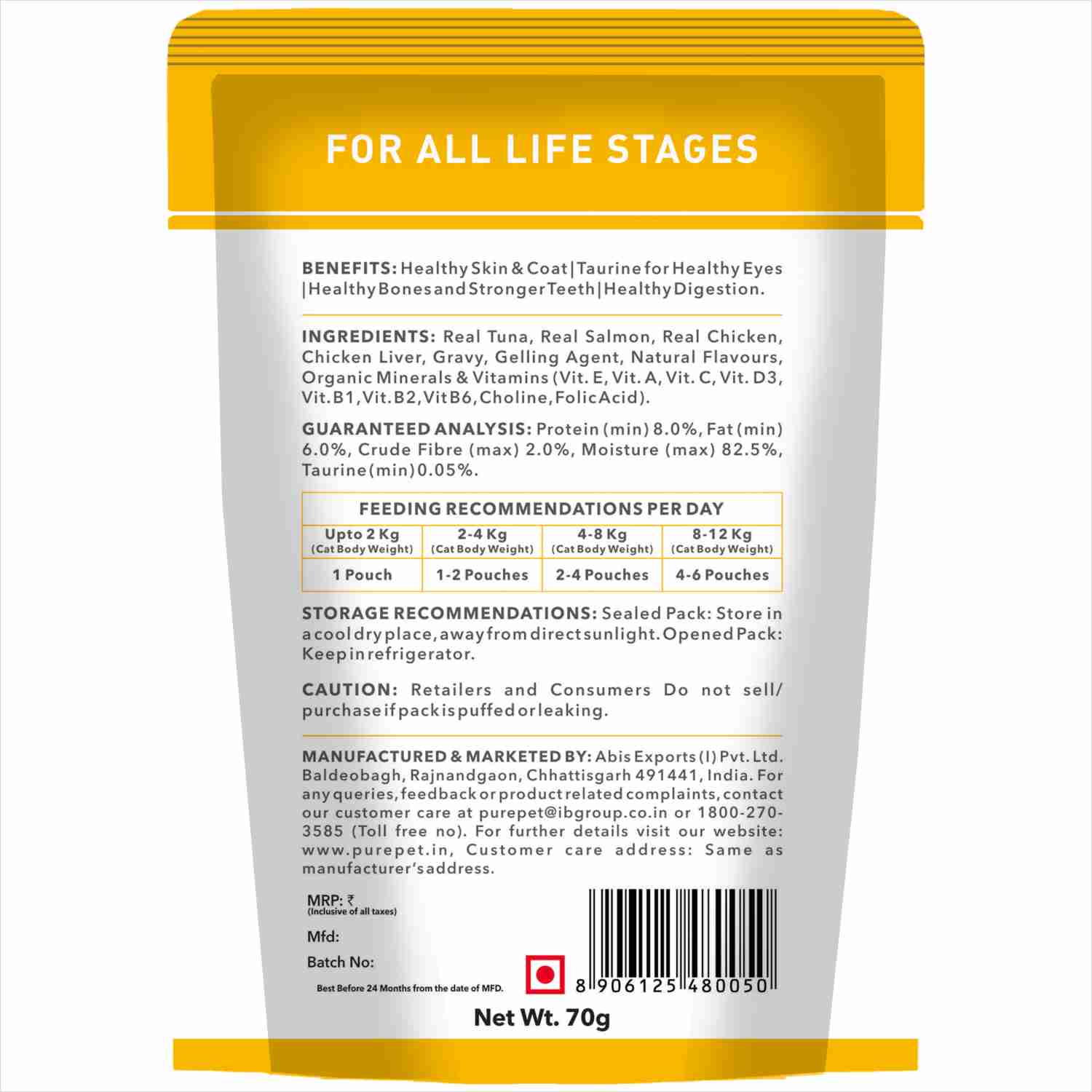 Purepet Real Tuna & Chicken Liver in Gravy Cat Wet Food - Image 7