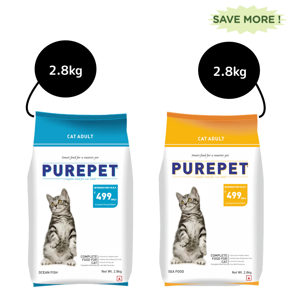 Purepet Seafood and Ocean Fish Adult Cat Dry Food Combo - Image 15