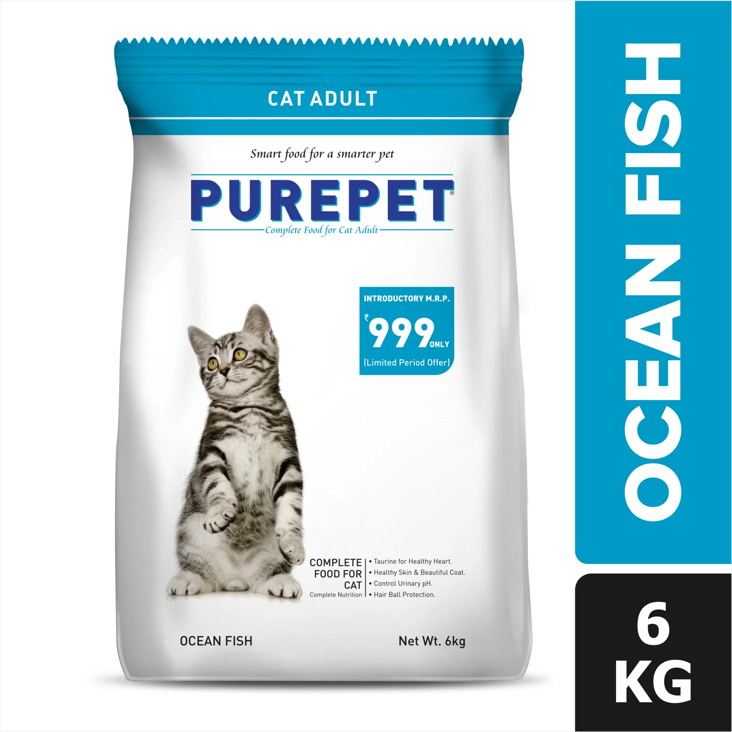 Purepet Seafood and Ocean Fish Adult Cat Dry Food Combo - Image 7