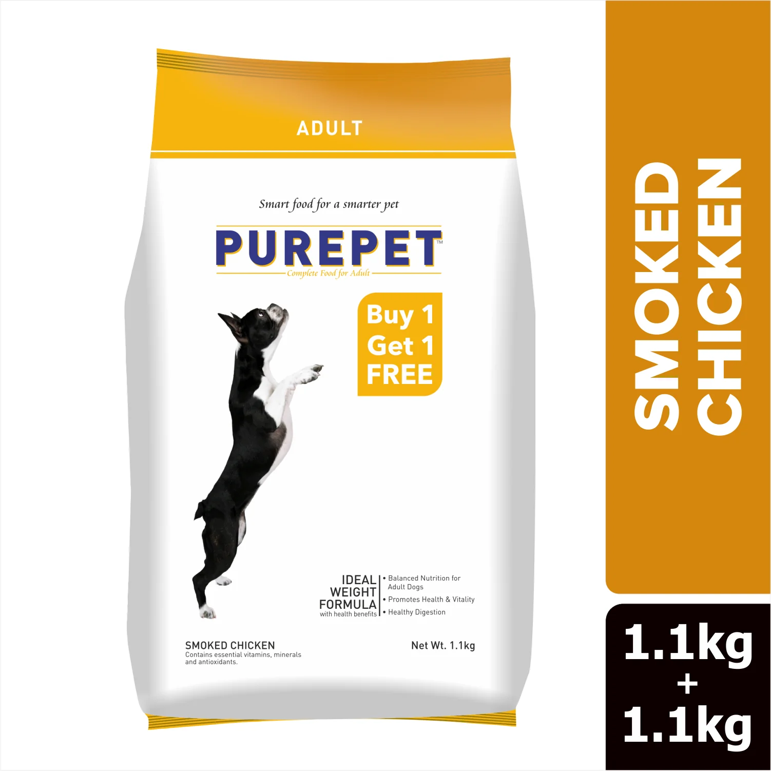 Purepet Smoked Chicken Adult Dry Dog Food - Image 5