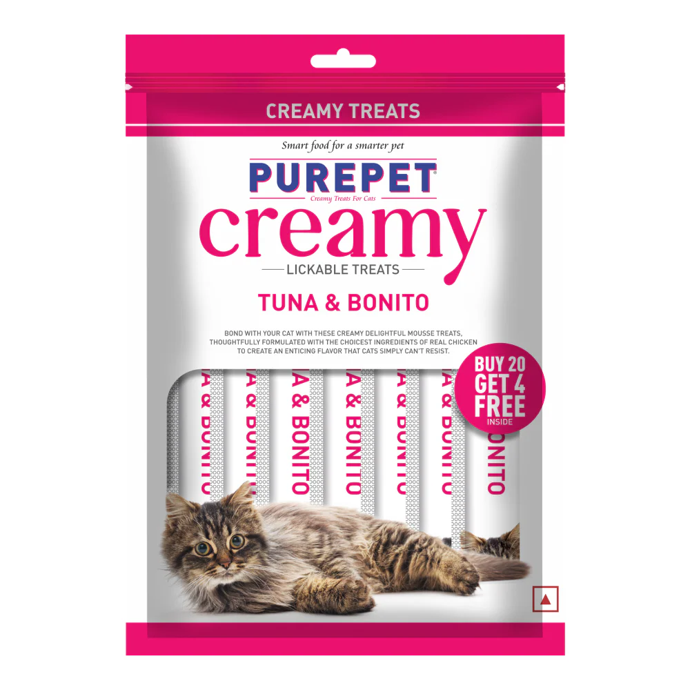 Purepet Tuna and Bonito Lickable Creamy Treats for Cats - Image 11
