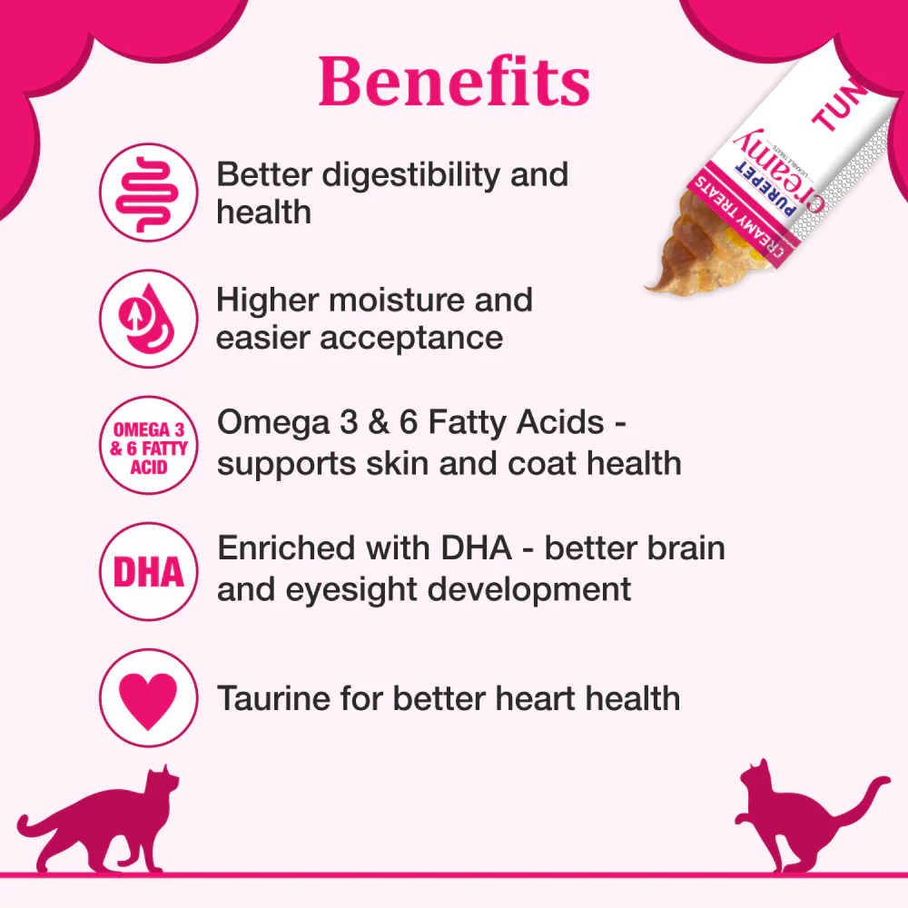 Purepet Tuna and Bonito Lickable Creamy Treats for Cats - Image 4
