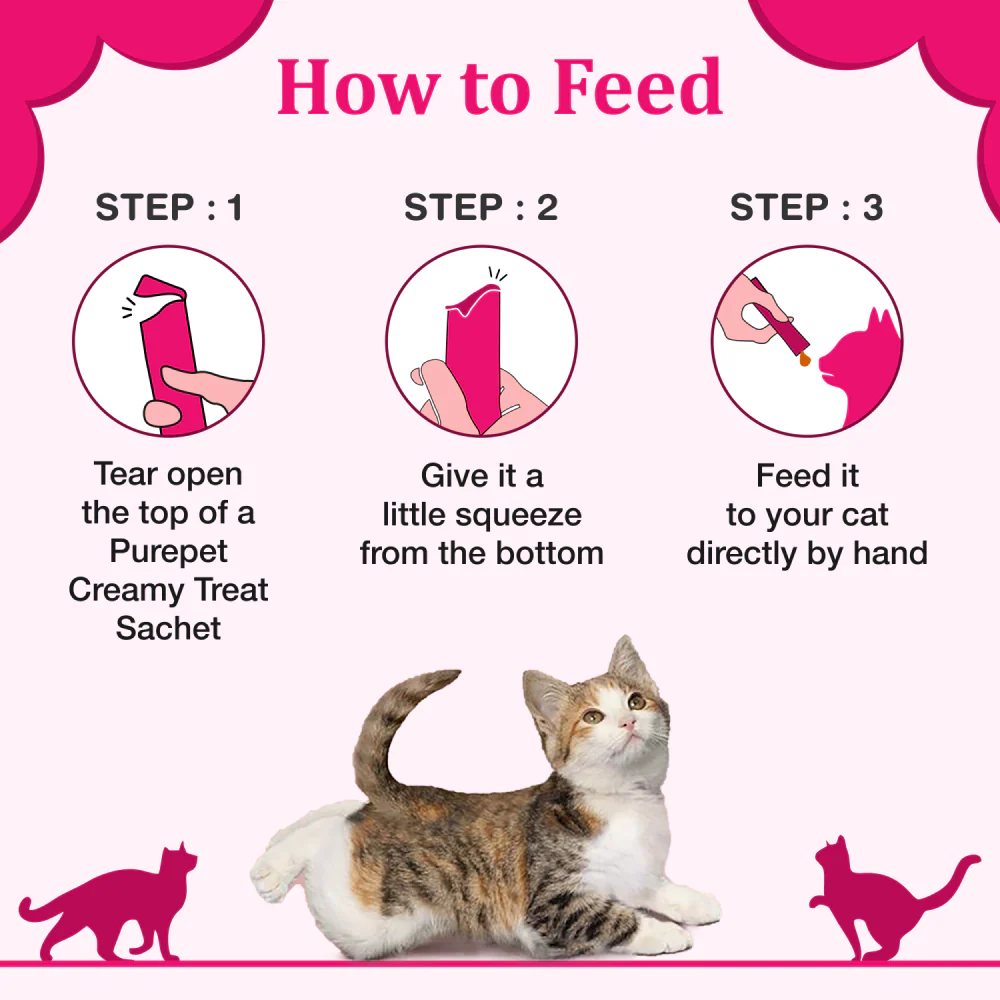 Purepet Tuna and Bonito Lickable Creamy Treats for Cats - Image 8