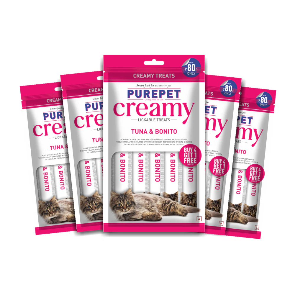 Purepet Tuna and Bonito Lickable Creamy Treats for Cats - Image 9