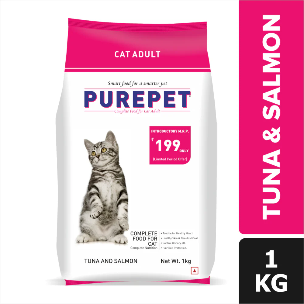 Purepet Tuna and Salmon Adult Cat Dry Food - Image 9