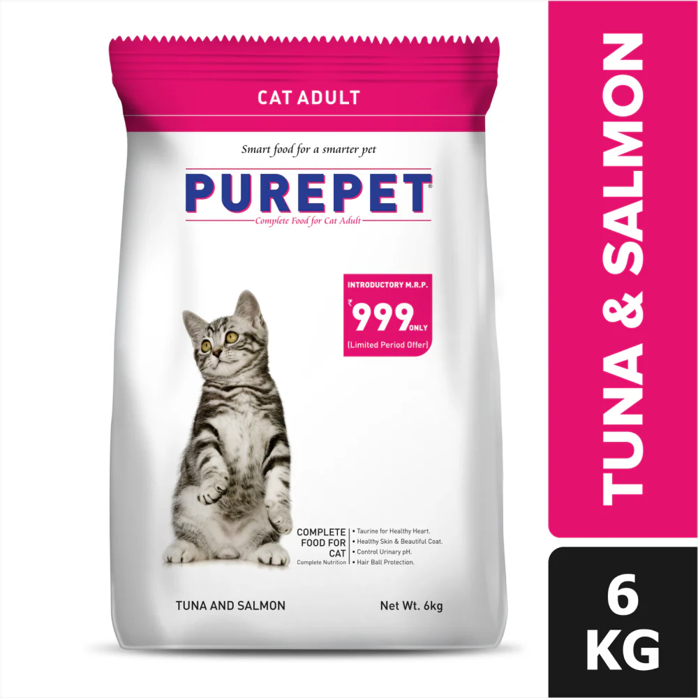 Purepet Tuna & Salmon and Seafood Adult Cat Dry Food Combo - Image 10