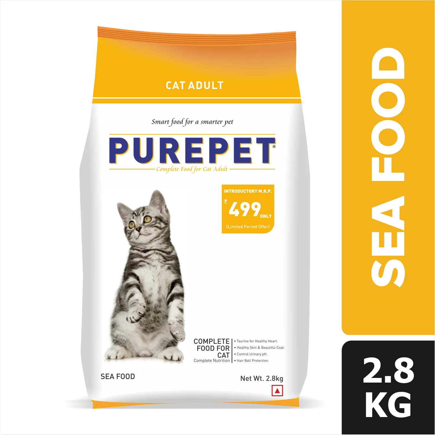 Purepet Tuna & Salmon and Seafood Adult Cat Dry Food Combo - Image 5