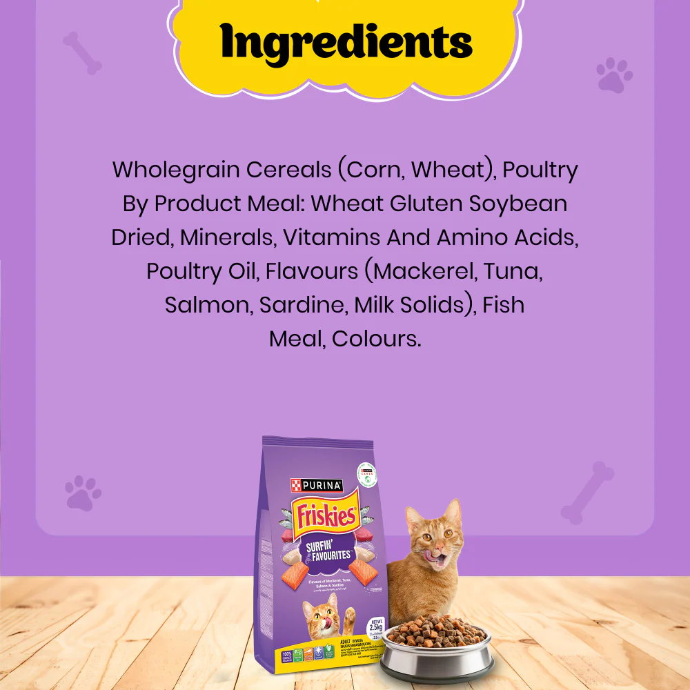 Friskies Surfin Cat Dry Food and Purina Felix Chicken with Jelly Adult Cat Wet Food Combo - Image 6