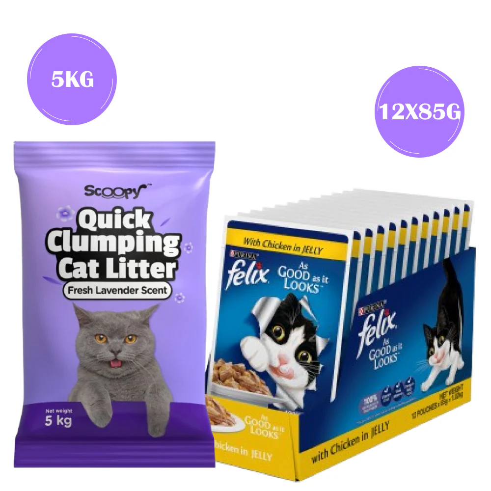 Purina Felix with Chicken in Jelly Complete and Balanced Adult Cat Wet Food - Image 6