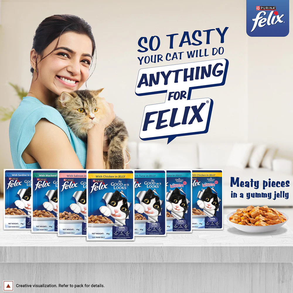 Purina Felix with Salmon in Jelly Adult Complete and Balanced Cat Wet Food - Image 9