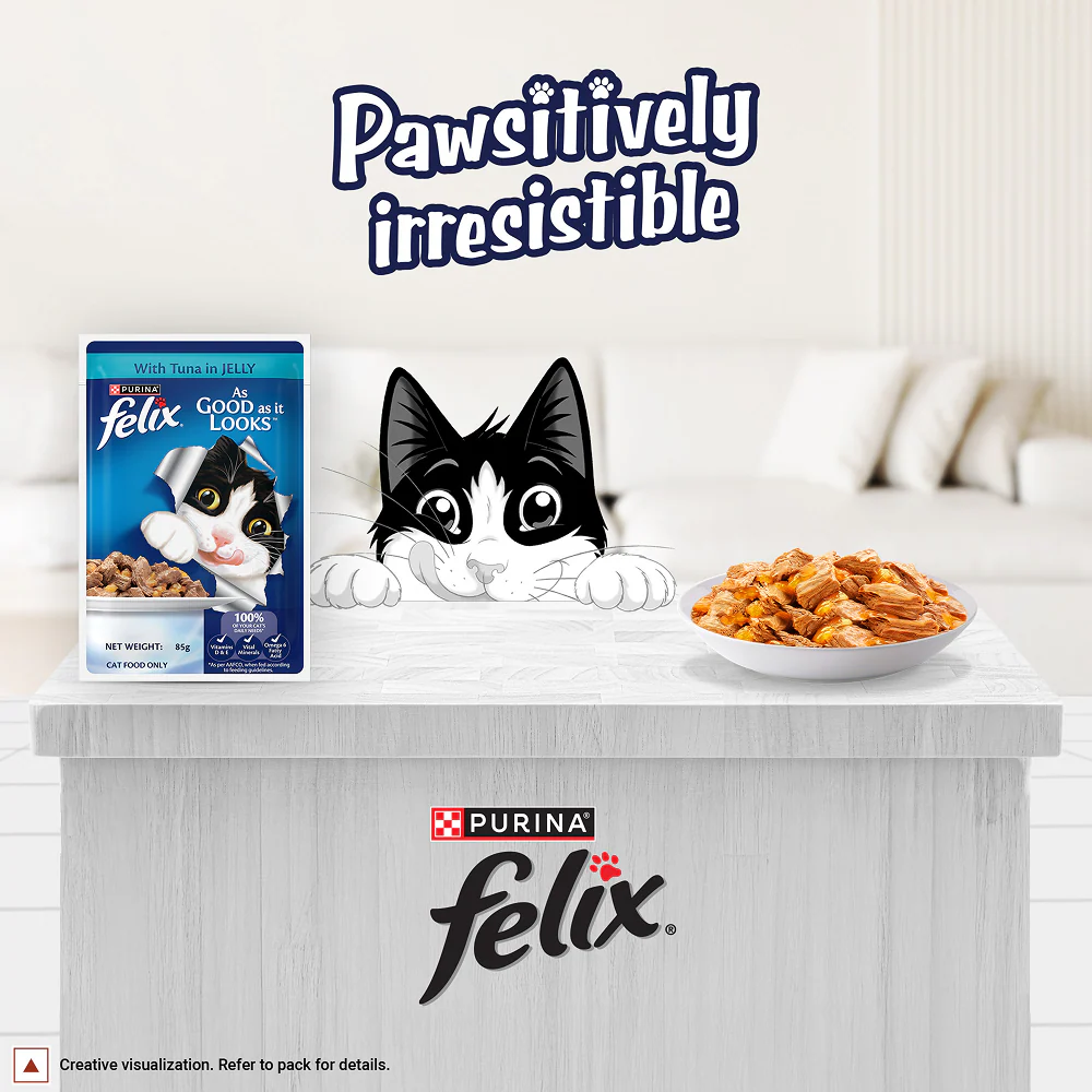 Purina Felix with Tuna in Jelly Adult Complete and Balanced Cat Wet Food - Image 16