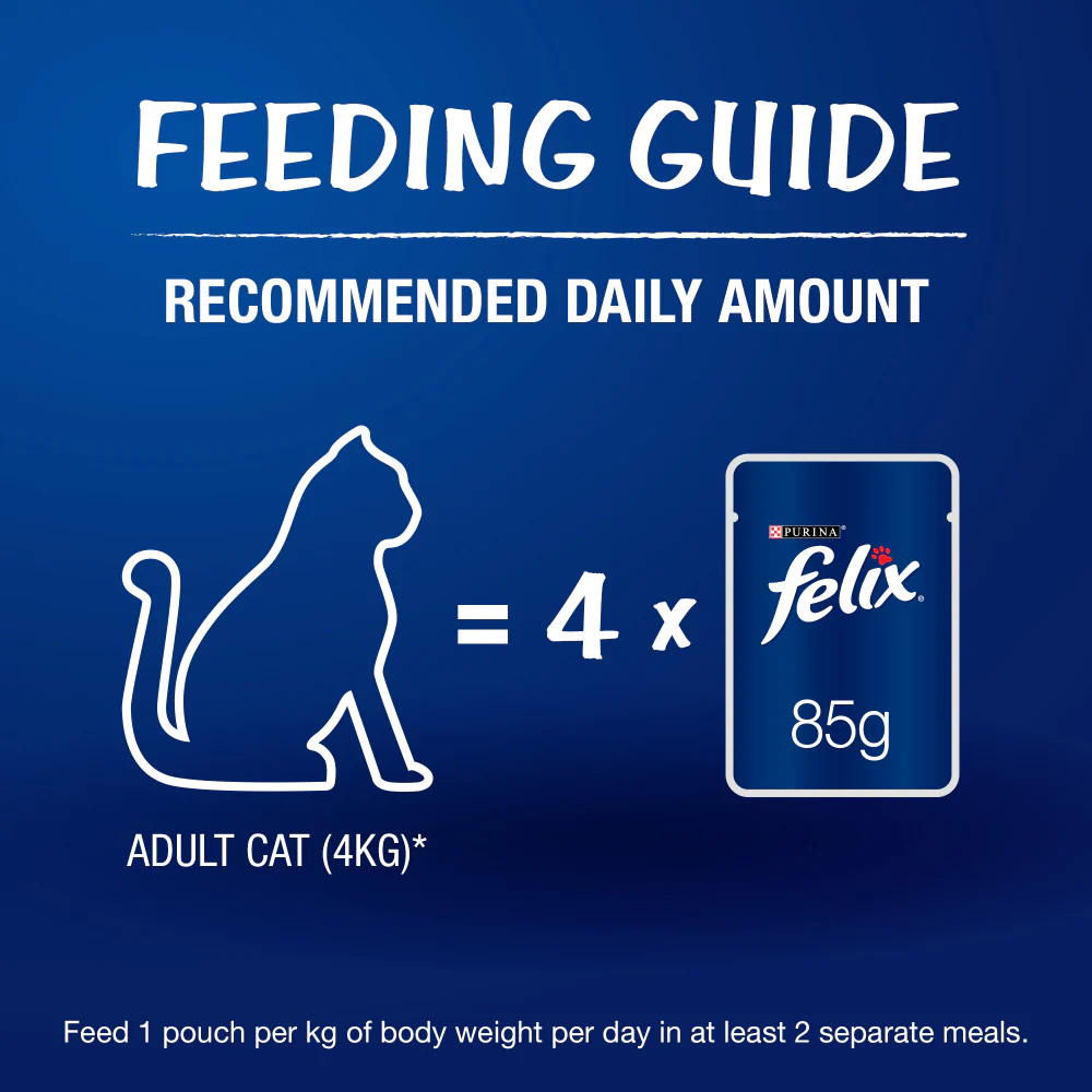 Purina Felix with Tuna in Jelly Adult Complete and Balanced Cat Wet Food - Image 4