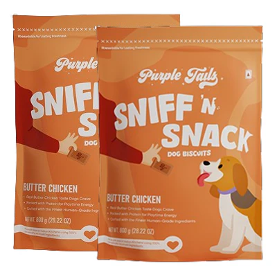 Purple Tails Butter Chicken Biscuits Dog Treat - Image 5