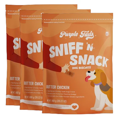 Purple Tails Butter Chicken Biscuits Dog Treat - Image 6
