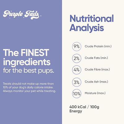 Purple Tails Chicken Liver with Carrots and Peas Dog Treat - Image 3