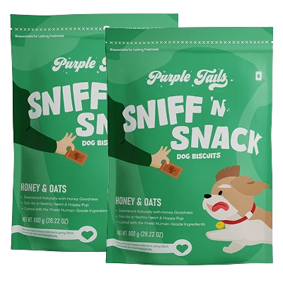 Purple Tails Honey and Oats Biscuits Dog Treat - Image 5
