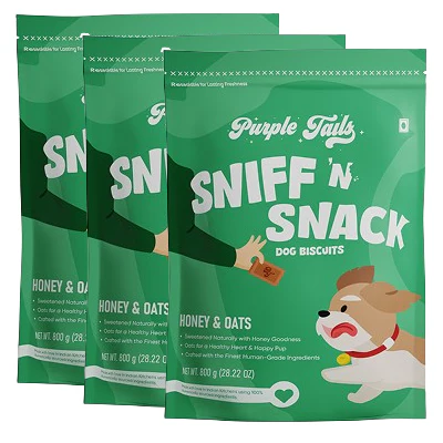 Purple Tails Honey and Oats Biscuits Dog Treat - Image 6