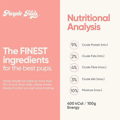 Purple Tails Meat and Veggies Biscuits Dog Treat - Image 3