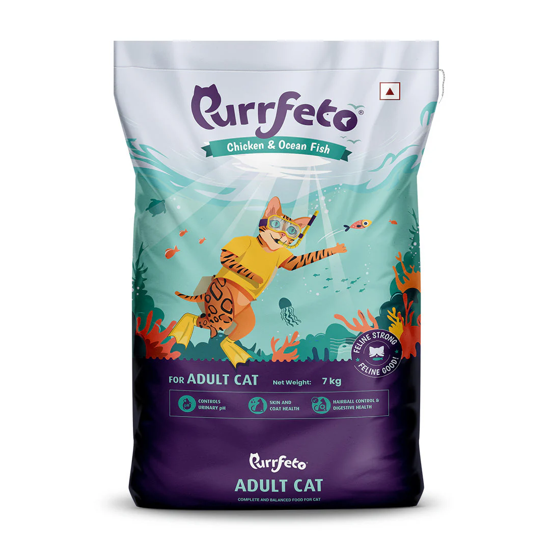 Purrfeto Chicken and Ocean Fish Cat Dry Food - Image 3