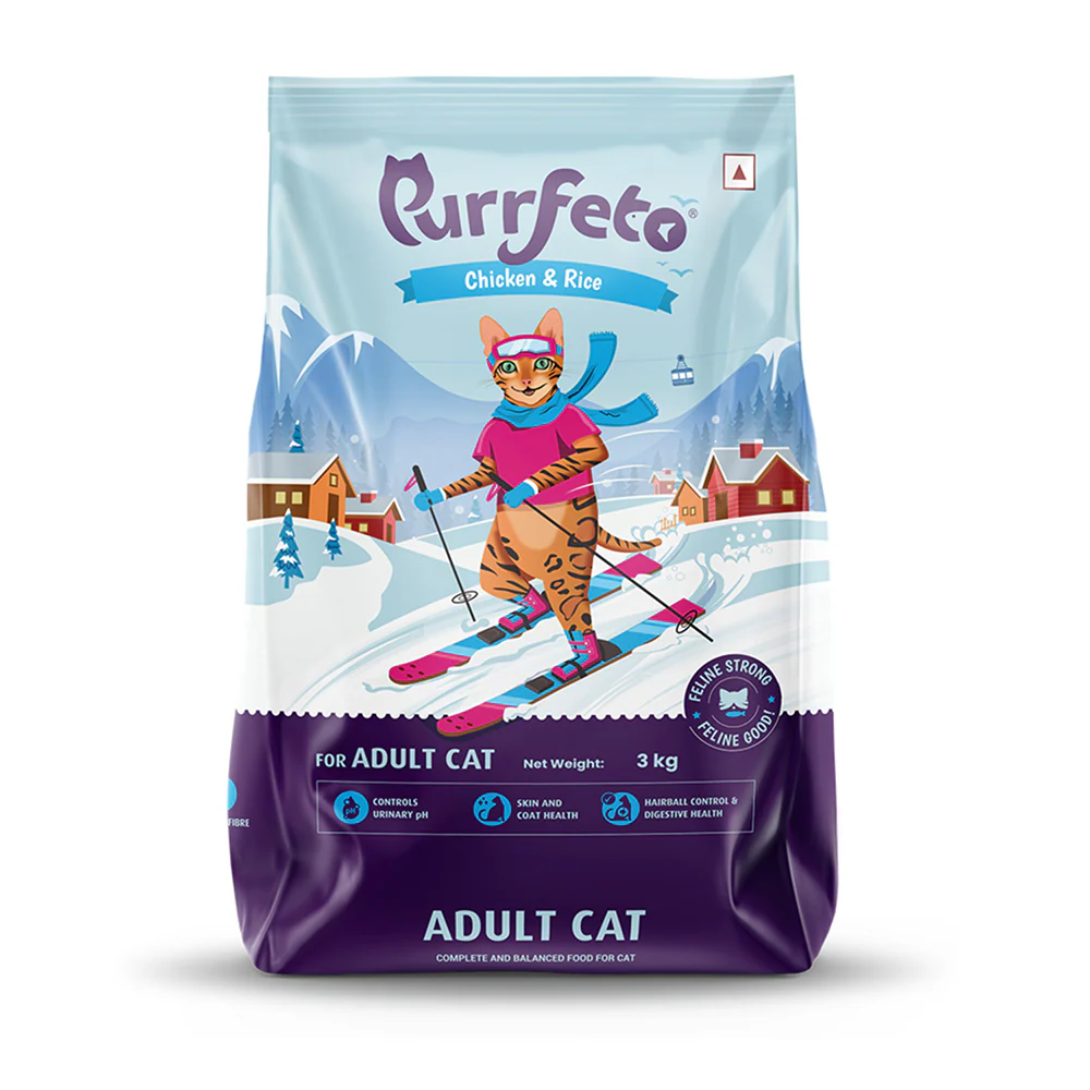 Purrfeto Chicken and Rice Adult Cat Dry Food - Image 8