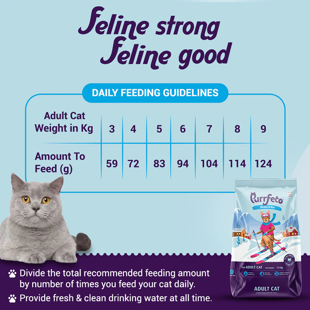 Purrfeto Chicken and Rice Adult Cat Dry Food - Image 4