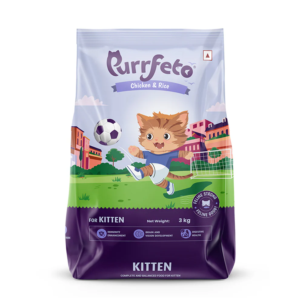 Purrfeto Chicken and Rice Kitten Cat Dry Food - Image 9